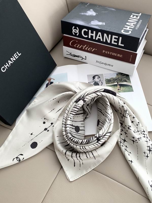CHanel Silk Scarf 90X90cm E060631
